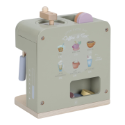 Kávovar na kapsle dřevěný Little Dutch