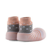 Ponožkové botičky Chameleon Pink Polka