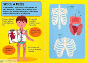 Lidské tělo - kniha s modelem 2. jakost