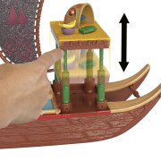 Garland set malá panenka Vaiana a transformující se loď Mattel