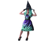 Kostým na karneval - čarodějnice 120 - 130 cm