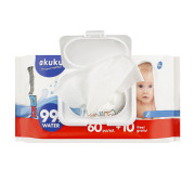 Opakovaně použitelný uzávěr na vlhčené ubrousky Akuku