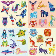 XXL sada s mnohými aktivitami zvířátka Maxi Janod