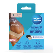Těhotenské kalhotky s nízkým pasem MumFIT 2 ks Canpol babies