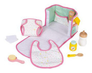 Přebalovací taška s příslušenstvím pro panenky Janod