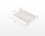 Přebalovací podložka tvrdá 70 x 49 x 9,5 cm