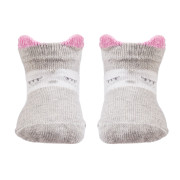Kojenecké kotníčkové ponožky s oušky Besnazzy 1 ks
