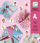 Djeco Dívčí Origami skládačka - nebe peklo ráj