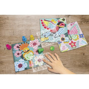 Malování s razítky a šablonami Džungle Créa Lign