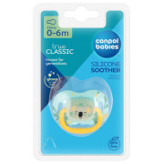 Dudlík silikonový třešinka Exotic animals 0 - 6 m 1 ks Canpol babies