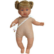 Realistická panenka Alexandra se zvuky a měkkým látkovým tělem 42 cm Llorens