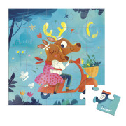 Blahopřání k narozeninám s puzzle Janod