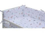 Dětská postýlka s kompletní výbavou, 120 x 60 cm, Tura Scarlett