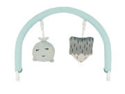 Vibrační lehátko s melodiemi Glossy MoMi