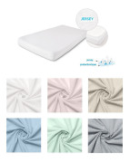 Nepromokavé prostěradlo jersey 60 x 120 cm Babymatex