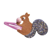 Sada na výrobu šperků Sponky do vlasů v kufříku Lesní zvířátka (6 ks)s Janod 