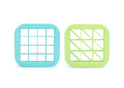 Vykrajovač na sendviče 2 ks - čtverec a trojúhelník Melii