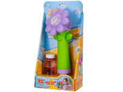 Bublifukovač květina 27 cm na baterie se světlem s náplní 90 ml Sun Fun