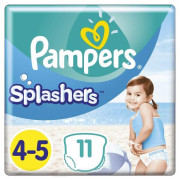 Pleny do vody Splashers 9 - 15 kg, 11 ks Pampers