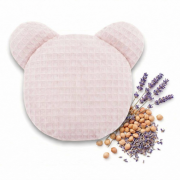 Termofor TEDDY nahřívací polštářek s třešňovými pecičkami a levandulí