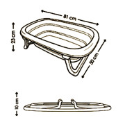 Skládací vanička Tega Baby