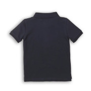 Tričko chlapecké Polo s krátkým rukávem, Minoti, tmavě modrá