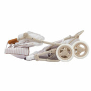 Skládací kočárek pro dvojčata panenky s taškou Verona - 72 cm DeCuevas