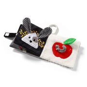 Kontrastní, senzorická textilní knižka Mouse