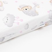 Dětská pěnová matrace New Baby STANDARD 120 x 60 x 6 cm koala růžová