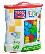 Mega Bloks Kostky v plastovém pytli 60 dílů