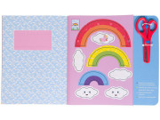 Jednou nohou ve školce Jednorožci Stříhání a lepení pro malé děti 4+