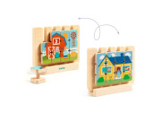 Dřevěná hra Domky Djeco