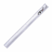 Reflexní samonavíjecí pásek Roller stříbrný 30 cm