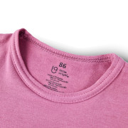 Tričko tenké KR Outlast® UV 50+ tm. starorůžová 