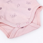 Body tričko smyk TISK Outlast® Sv.starorůžová koťátka