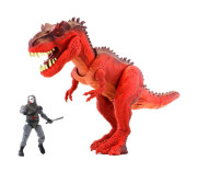 Jurassic Clash Dinosaurus 32 cm s bojovníkem