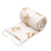 Mantinel do postýlky Love Teddy Bear beige New Baby