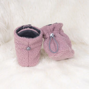 Capáčky Teddy fleece double Cyclamen pink růžová Esito