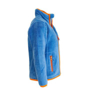 Mikina chlapecká chlupatá se stojáčkem modrá Pidilidi