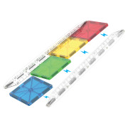 Magnetická stavebnice Rail Racers Deluxe 90 dílů