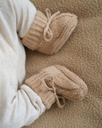 Capáčky Knit Cable Fudge Vel. 0 - 6 měsíců Lodger