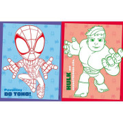 Omalovánky s voskovkami Spidey