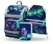 Set 3 Zippy Plus Aurora: aktovka, penál, sáček GRS Baagl