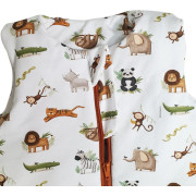 Spací pytel s nohavicemi Zoo bílý Esito