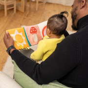 Wimmer skládací látková knížka Seek & Peek Manhattan Toy