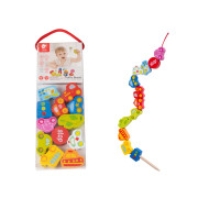 Provlékačka/Navlékačka dopravní prostředky dřevěná 13 ks 18 m+