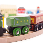 Dřevěná vláčkodráha Flying scotsman Bigjigs Rail