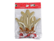 Párty sponky do vlasů vánoční sob