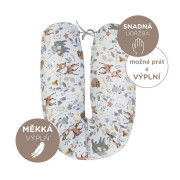 Kojící polštář Ados 150 x 30 cm Bomimi