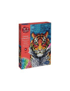 Diamantové plátno Tygr Sentosphere